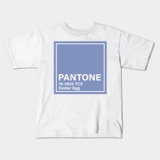 pantone 16-3925 TCX Easter Egg Kids T-Shirt